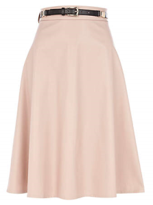 This is a Midi Skirt. You can get this one for £60.00 from River Island.